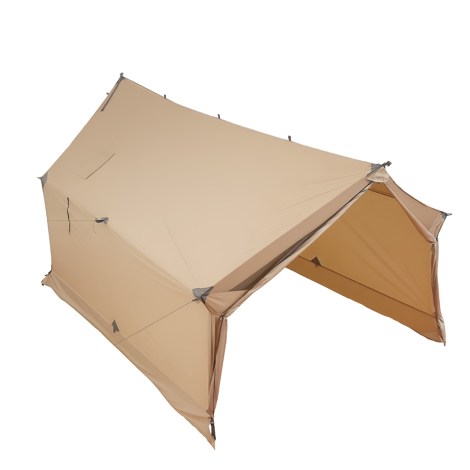 Cabin Hot Tent With Stove Jack Lightweight Waterproof 2 Persons Camping_voghion.com